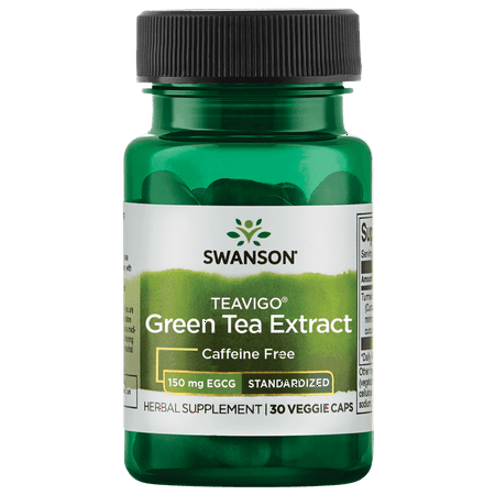 Swanson Teavigo Green Tea Extract 30 Veggie Capsules