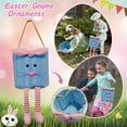thumbnail image 2 of Rovga Non-woven Easter Basket Decoration Rabbit Bow Storage Basket Portable Bucket, 2 of 9