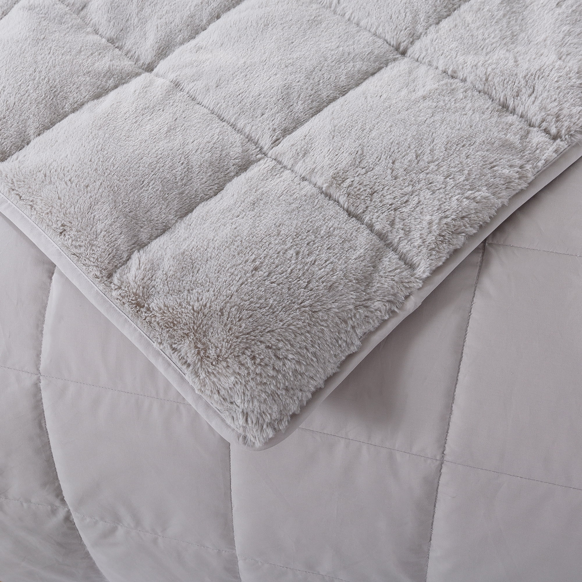 Cozy Down Blanket - Reversible&nbsp;- Glacier Grey - King