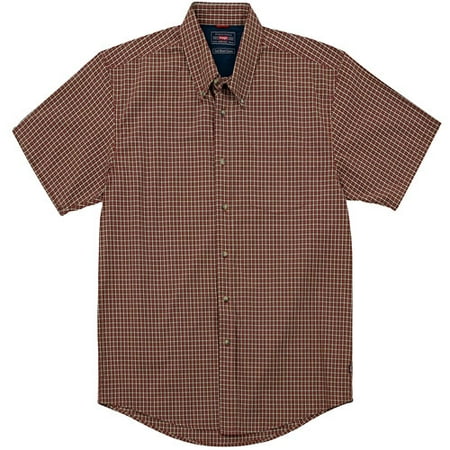 Big Men's Premium Poplin Plaid Shirt