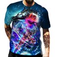thumbnail image 1 of Camiseta Impresa 3D Anime Vegeta Son Goku Hombres Moda Casual Dibujos Animados Cool Tops De Gran Tamañopangjing, 1 of 4