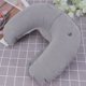 thumbnail image 4 of GOOHOCHY Almohada inflable en forma de U para el cuello, ideal para viajes al aire libre (gris), 4 of 8