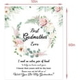thumbnail image 5 of Godmother Proposal Gift-Will You Be My Godmother, Gifts for Godmother, Godmother Gifts from Godchild, Mother Day Birthday Christmas Godmother Gifts for Godmother Throw Blanket 60LX50W in, 5 of 7