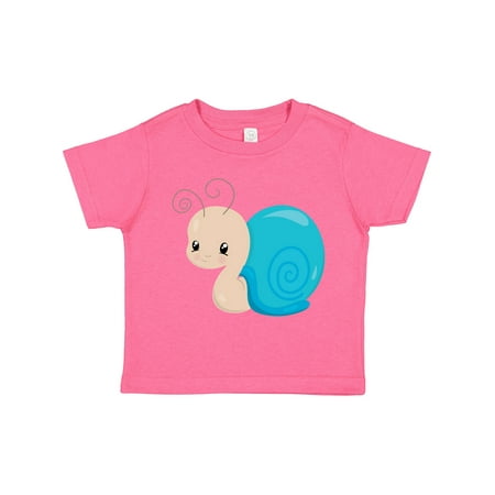 

Inktastic Adorable Blue Snail Gift Toddler Boy or Toddler Girl T-Shirt