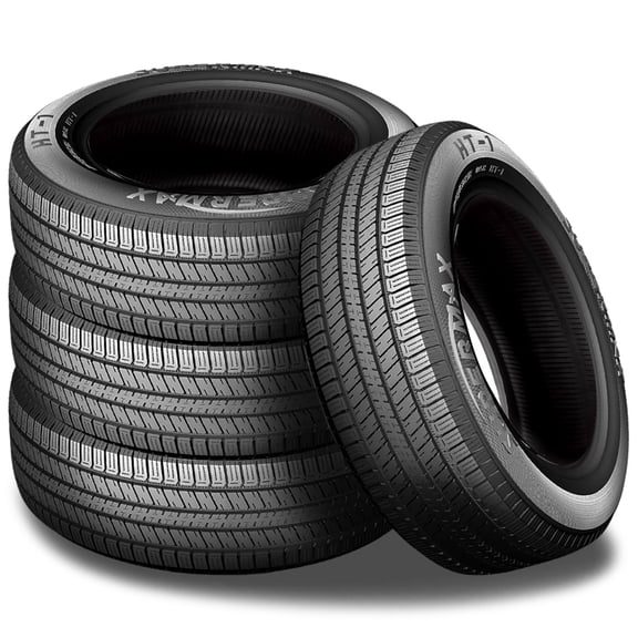 Set of 4 Supermax HT-1 HT1 225/60R17 99H All Season SUV/Truck Tire 50000 Mile Warrantys SUV-1703-HT-KD / 225/60/17 / 2256017 Fits: 2018-23 Subaru Crosstrek Convenience, 2019-21 Subaru Forester Convenience