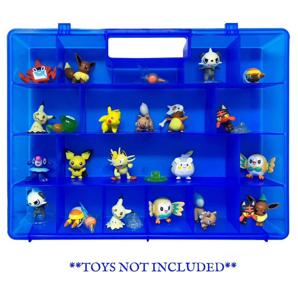 Life Made Better Improved Blue Storage & Carrying Case Toy Mini Figure