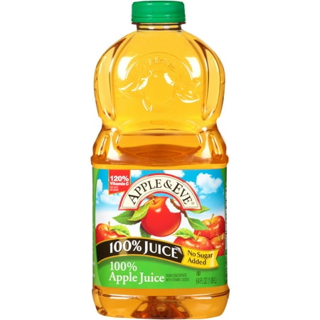 (2 pack) Apple & Eve 100% Juice, Apple, 64 Fl Oz, 1