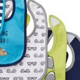 thumbnail image 3 of Hudson Baby Infant Boy Cotton Bibs 7pk, Hedgehog, One Size, 3 of 4