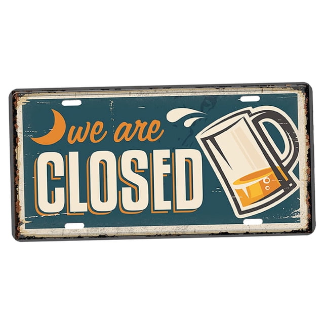 Injueey Shabby Chic Metal Tin Sign Plaque Poster Art Car Wall Cafe Plate Bar Pub Decoración del hogar Tipo 70