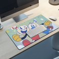 thumbnail image 5 of Music Cuphead Mugman Mouse Pad Extended Gaming No-sliped Large Desk Mat Stitched Edge Keyboard Mat Mousepad, 5 of 7