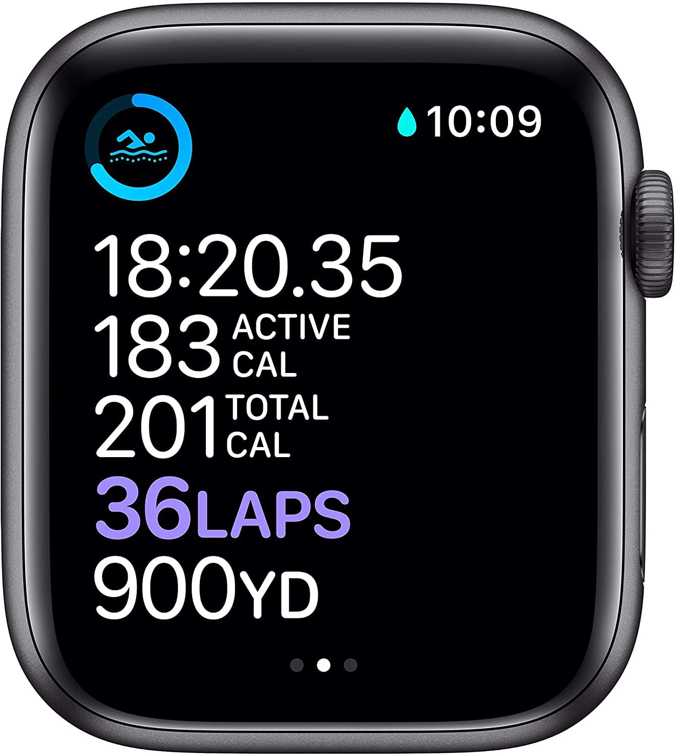 Open Box APPLE WATCH SERIES 6 GPS Cellular 44mm SPACE GRAY ALUMINUM CASE M07H3LL/A
