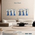 thumbnail image 4 of Elephant Stock Regal African Woman Wall Art - Horizontal Canvas Wall Art - Bedroom Wall Decor - People Canvas - Brown And Blue Decor - 48" x 32", 4 of 8