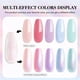 thumbnail image 3 of Esmalte de Uñas AZUREBEAUTY Brillo Azul con Purpurina Celeste 10ml, 3 of 8