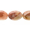 Flat Crazy Lace Agate Oval Beads Semi Precious Gemstones Size: 25x18mm Crystal Energy Stone Healing Power for Jewelry Making