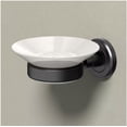 thumbnail image 2 of Gatco 1940MX Latitude II Porcelain Soap Dish, Matte Black, 2 of 2