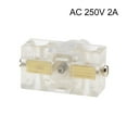 thumbnail image 4 of Uxcell Inline Foot Pedal Push Button Switch, U-F-O Type Lamp Light Control ON/Off Clear, 4 of 5
