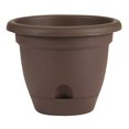 thumbnail image 2 of Bloem LP1045 10 in. Lucca Self Watering Planter, Chocolate, 2 of 10