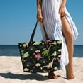 thumbnail image 6 of Gaeub Cute Dinosaurs Beach Travel Bag, Multi-Pocket Beach Bag, Summer Vacation Bag, Beach Essentials Tote, 6 of 7