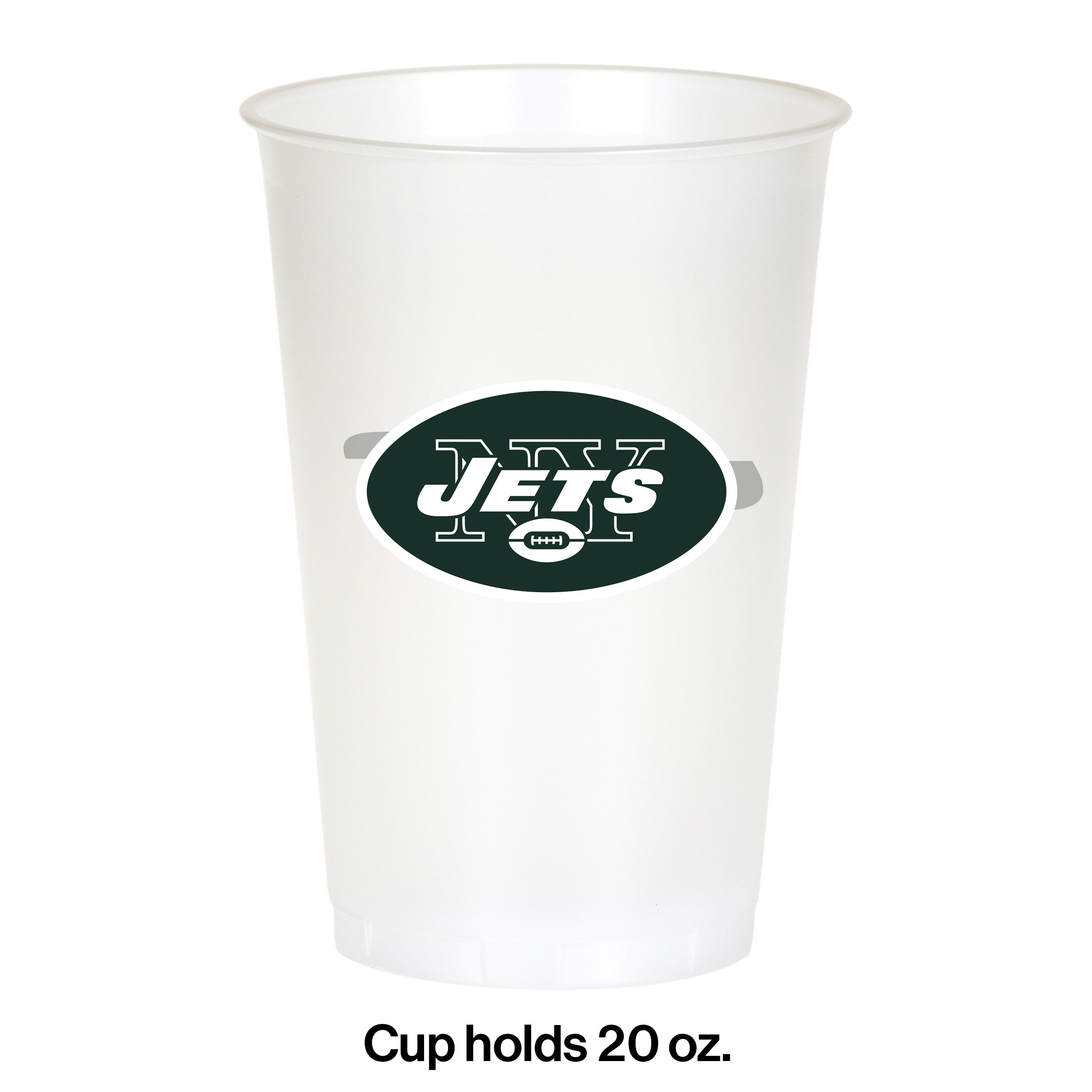 NFL 20 oz Detroit Lions Plastic Souvenir Cups, 8pk 