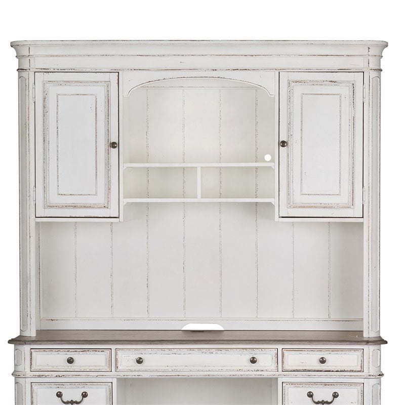 Liberty Furniture Magnolia Manor Jr Executive Credenza Hutch