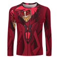 thumbnail image 2 of Hazbin Hotel Alastor Radio Demon Men's Long Sleeve T Shirt 3D Printed Fashion Tee Shirts Top Soft Comfortable Daily Shirt, 2 of 6
