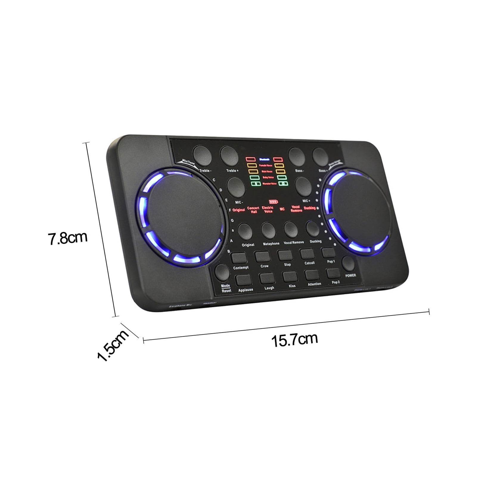 V300 Pro Live Streaming Sound Card 10 Sound Effects 4.0 Audio Interface Mixer For DJ Music Studio Recording Karaoke