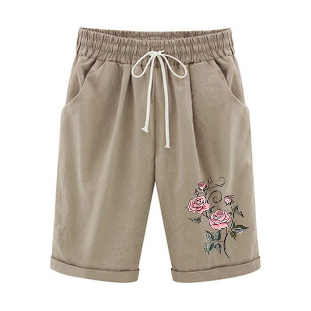 Cordón de Impresión de la Cintura Elástica Casual, Pantalones de Pijama para el Hogar, la Playa, la Ropa de Dormir Y el Uso Diario