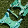thumbnail image 4 of Oodles Adjustable Dog Walking Harness with Handle, Green, Medium, 4 of 12