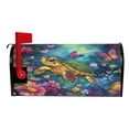 thumbnail image 3 of Ryvnso Mailbox Cover Magnetic Turtle in Magic Night Mailbox Wrap Large Size 25.5x21 Inch, 3 of 8