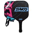 thumbnail image 1 of Pickleball Paddle Racket Performance Lightweight Pickle Bat Racket, With Half Cover | Polypropylene Honeycomb Core & Cushion Comfort Grip (16mm, Carbonium Blue), 1 of 5