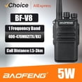 thumbnail image 2 of Baofeng 2 piezas BF-V8 Walkie Talkie Range Mini Radios bidireccionales Cargador tipo C Camping para niños Regalo de cumpleaños Juguetes para niños, 2 of 5
