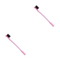 thumbnail image 3 of Monstrate Cepillo de borde Cepillo de pelo de control de doble cara Peine de pelo de diseño novedoso multifuncional profesional para salón de morado oscuro 2Conjunto, 3 of 6