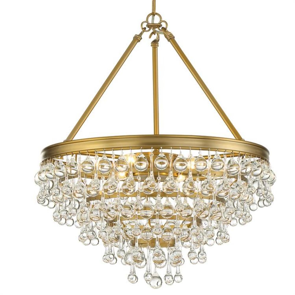 gold chandeliers
