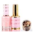 thumbnail image 1 of Set de esmaltes de uñas DAISY DND DC Pinks en gel con purpurina, 1 of 2