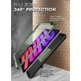 thumbnail image 3 of SupCase Unicorn Beetle Pro - Protective case for tablet - rugged - MagSafe compatibility - polycarbonate, thermoplastic polyurethane (TPU) - dark green - 8.3" - for Apple iPad mini (6th generation), 3 of 7