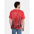 thumbnail image 3 of Spider-Man Men's Oversized Graphic Print Tee with Short Sleeves, Sizes S-3XL, 3 of 5