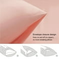 thumbnail image 3 of Astarin Satin Silk Pillowcase for Hair, Cream King Size silk pillow, Satin Pillow Covers 2 Pack with Envelope Closure, 20x36 Inches, 3 of 7