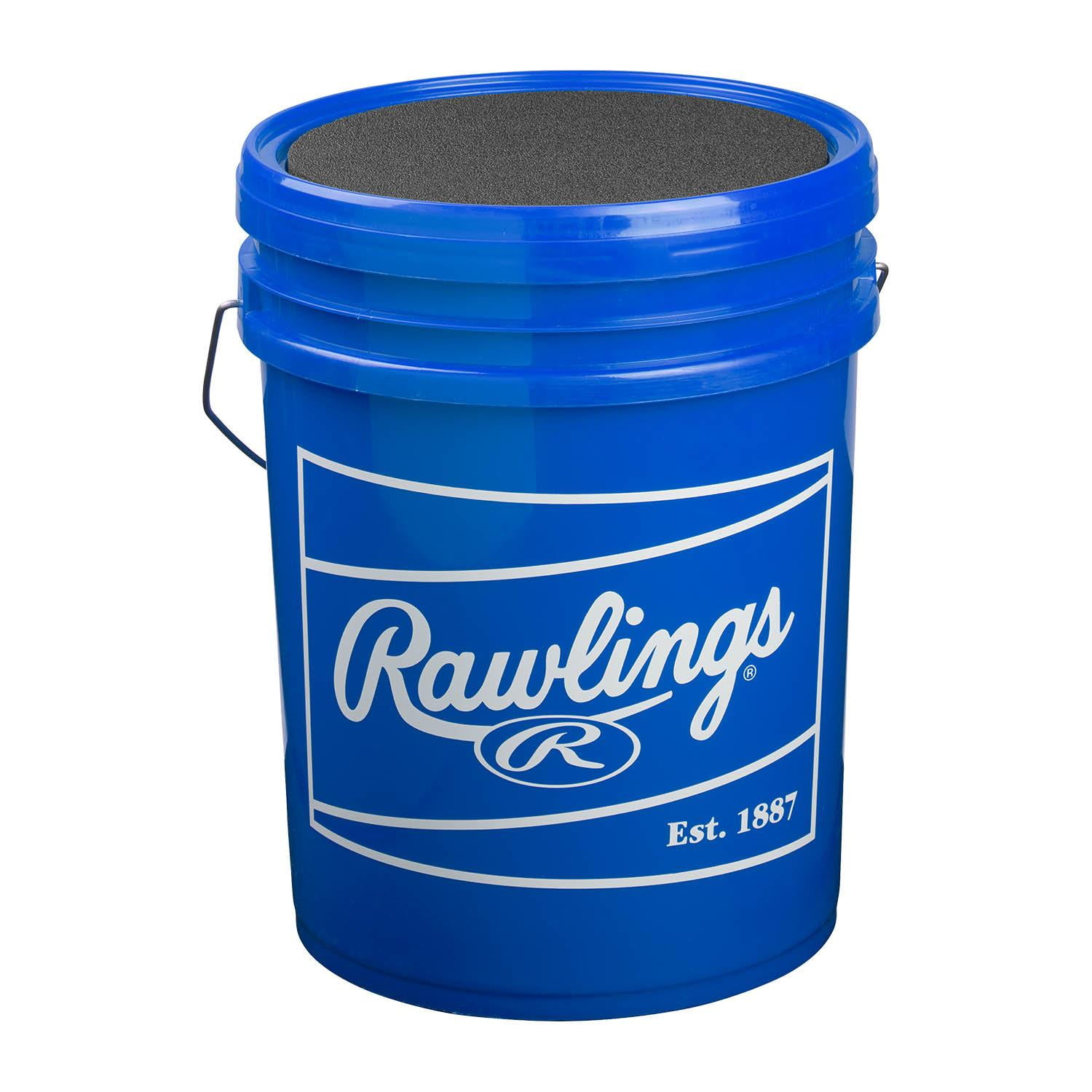 Rawlings White Empty Bucket With Lid 