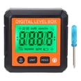 thumbnail image 2 of Electronic Level Box, Magnetic Digital Level Box Digital Level Angle Gauge Electronic Level Angle Finder Tool for Wood Processing Automobile Repair, 2 of 7