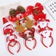 thumbnail image 2 of Diadema navideña de Papá Noel, alce, árbol de Navidad, estrella, tocados, decoraciones para el hogar, niñas, mujeres, regalos de Feliz Navidad y Año Nuevo 2025, 2 of 5
