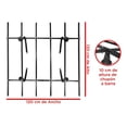 thumbnail image 2 of Canastilla Portaequipaje Plana Universal Auto Camioneta Chic Negro, 2 of 5