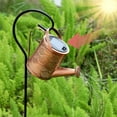 thumbnail image 4 of AYktou Solar Lights Outdoor Decorations, 32 Inch Height Metal Solar Watering Can Lights Garden Decor Hollowed-Out Teapot Garden Lamp for Yard Outside Patio Lawn - Mother's Day Gifts Birthday Gift, 4 of 9