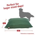 thumbnail image 6 of Majestic Pet Super Value Machine Washable Pet Dog Bed, Large, Green, 6 of 6
