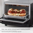 thumbnail image 3 of Panasonic NB-G110P-K FlashXpress, Infrared Heating, Black, 1300W Toaster Oven, One Size, 3 of 5