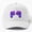 White, variant on Controller Rage Purple Blue Baseball Cap, Gaming Frustration Graphic Design, Classic Hat