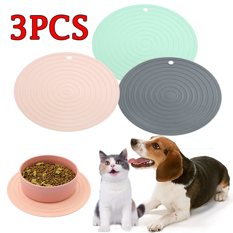 Silicone Mat Dog Mat for Food and Water Large Medium 