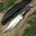 thumbnail image 5 of SZCO Supplies 9.5" Fixed Blade Outdoor Utility Knife with Black Pakkawood Handle and Sheath, 5 of 6