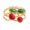 JDR0305014, variant on Delicate Cherries Pattern Open Rings Polished Stainless Steel Versatile Finger Accessory Perfect For Layering Wear