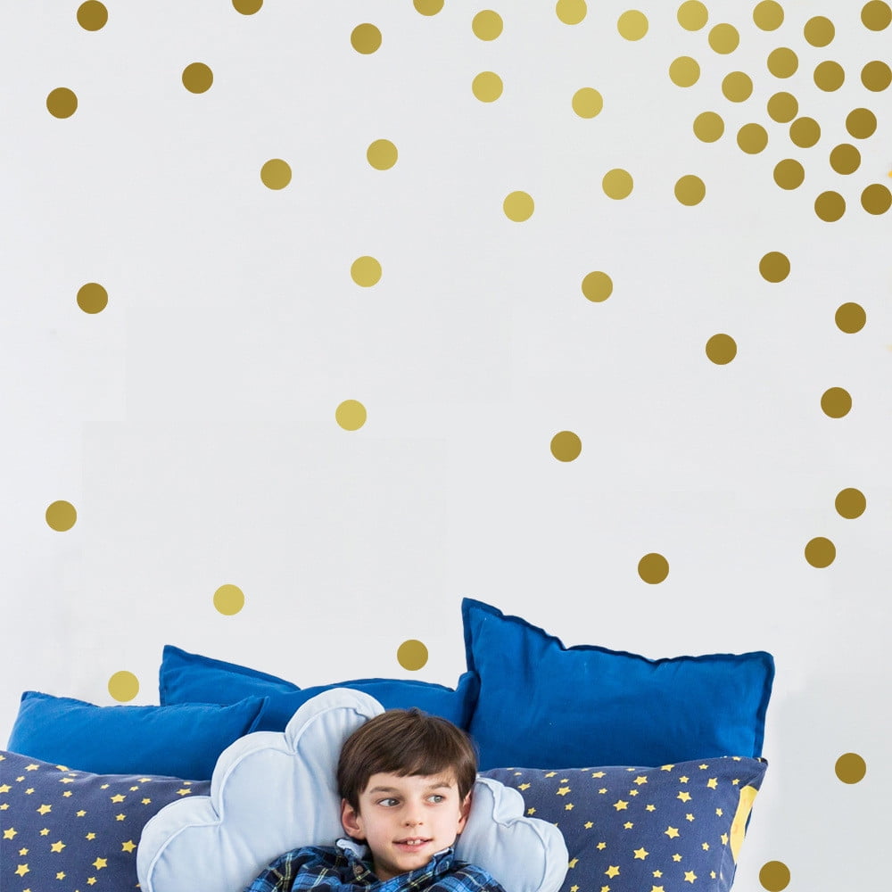 gold wall decals