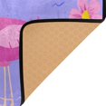 thumbnail image 4 of Flamingo Pineapple Pattern Memory Foam Area Rug 60"x39" Non Slip, Absorbent, Fade Proof for Living Room, Bedroom, Office, 4 of 7